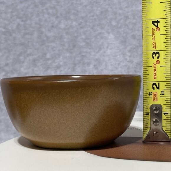 Gold Matte Stoneware Mini Bowls Set Of 4 Hearth and Hand Magnolia Dessert Snack - Picture 9 of 9